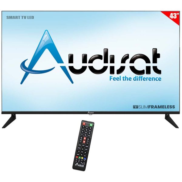 111070 Smart TV LED Audisat 43"Full HD Wifi